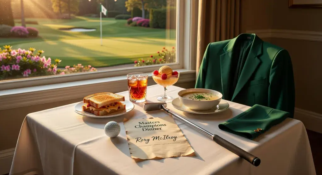 Rory McIlroy details menu he would curate for Masters Champions Dinner