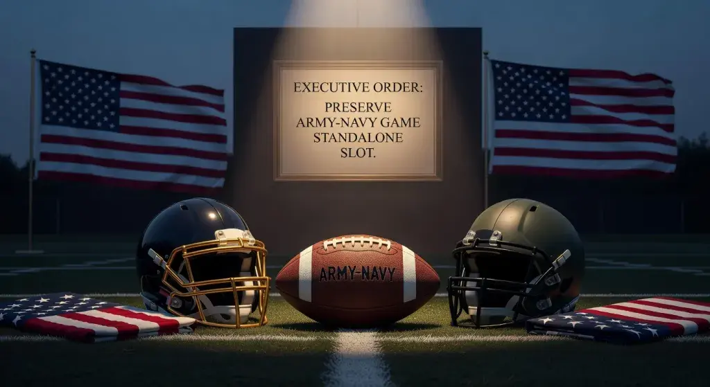 Trump Signs Executive Order to Preserve Army-Navy Game Standalone Slot