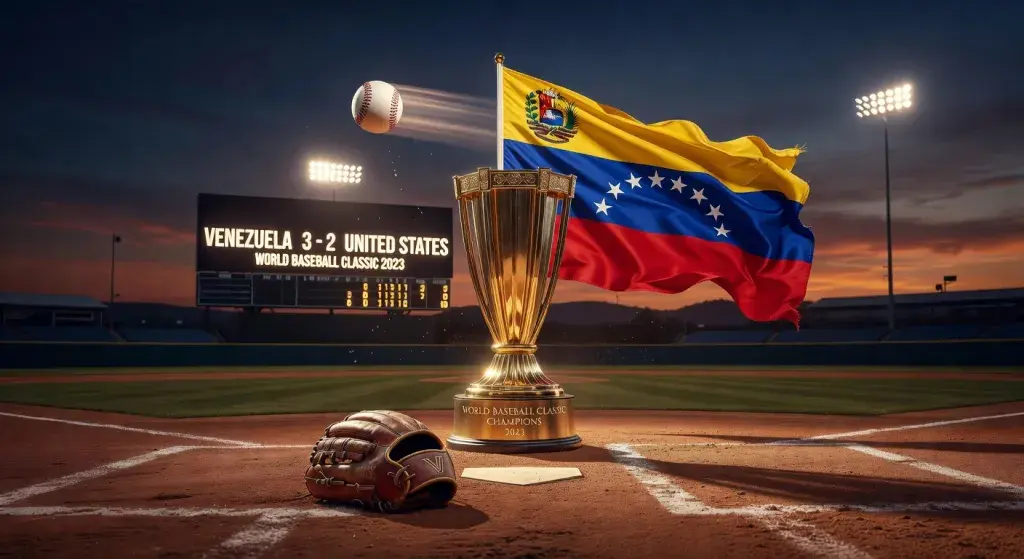 Venezuela wins first World Baseball Classic title, defeating U.S. 3-2 on Suárez RBI double