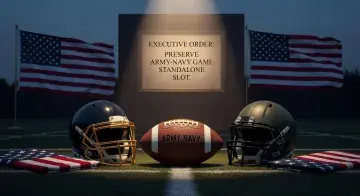 Trump Signs Executive Order to Preserve Army-Navy Game Standalone Slot
